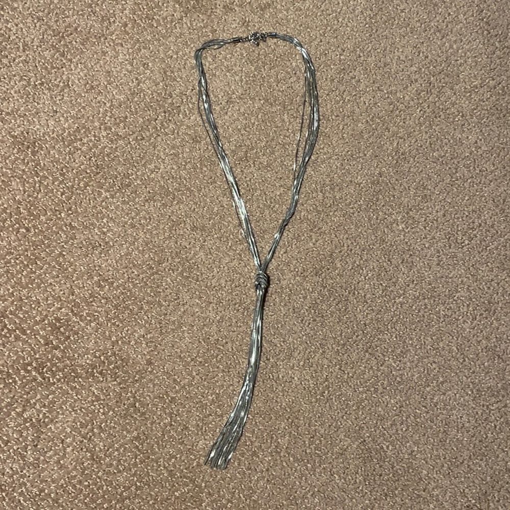 Sweater necklace
